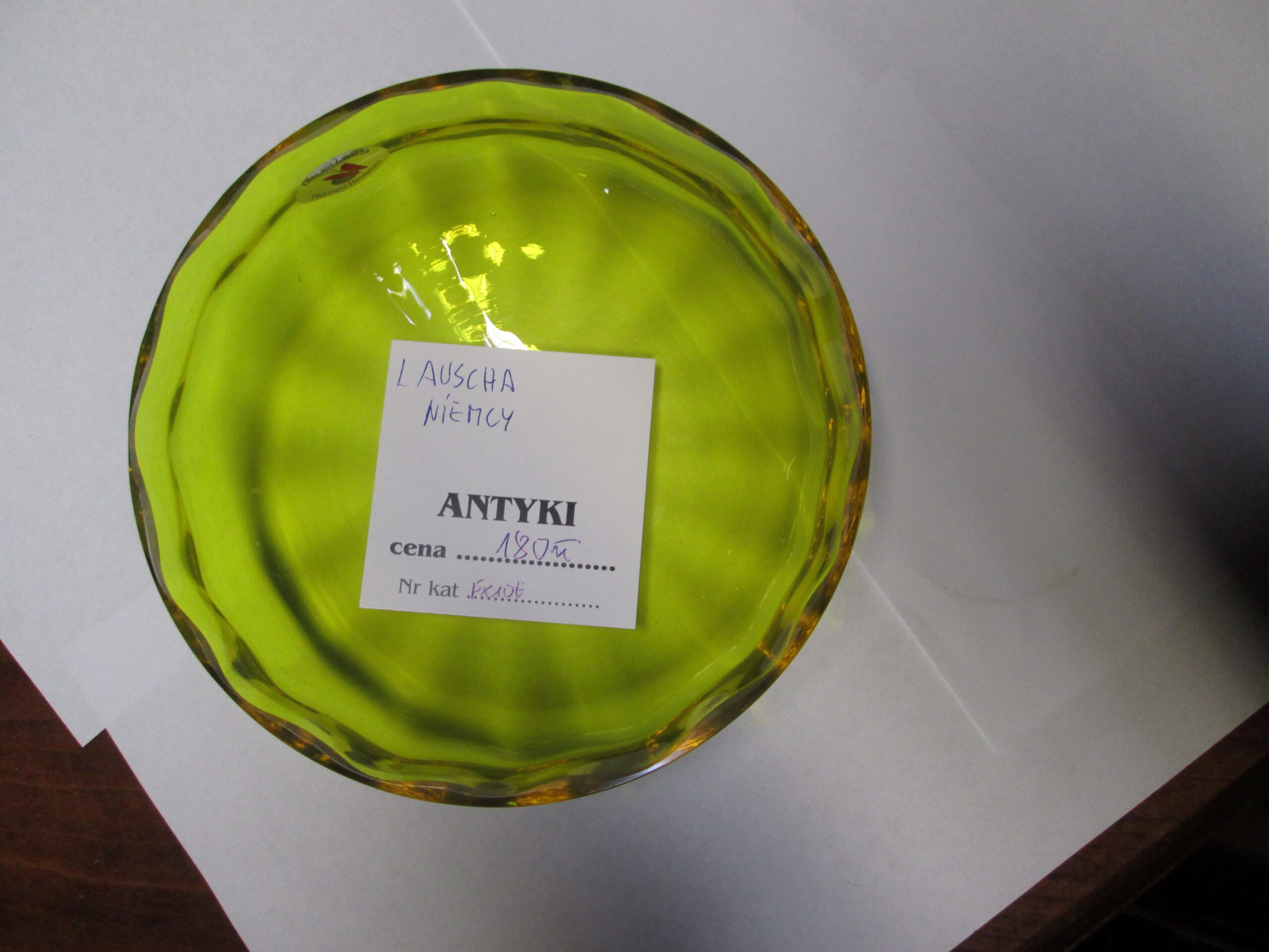 Patera na owoce z firmy Lauscha. - obrazek 2