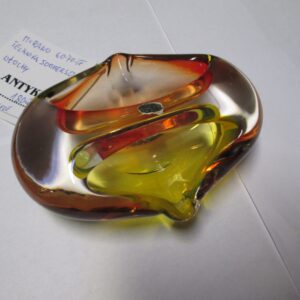 Popielniczka dla dwojga Murano.