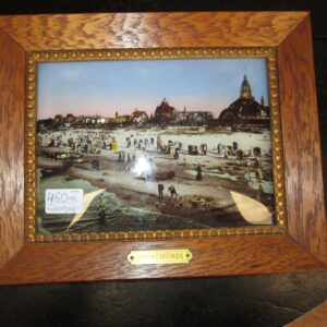 Zabytkowy widok na Świnoujście. Swinemunde.