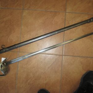 Pałasz oficera pruskiego.Wz.1889.Nr.24.