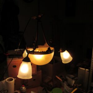 Lampa Art Deko.