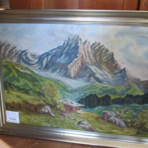 Góry Alpy z lat 50-tych.